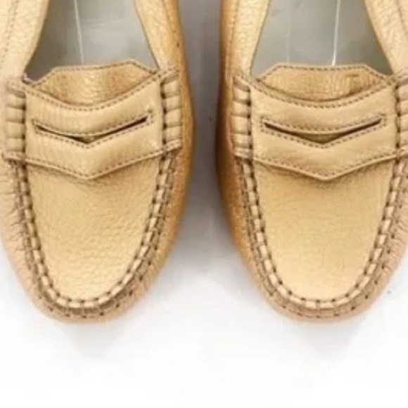 Tod’s Gommini Driving Moccasins Mustard Sz 6.5 Women's Loafers - Picture 4 of 7